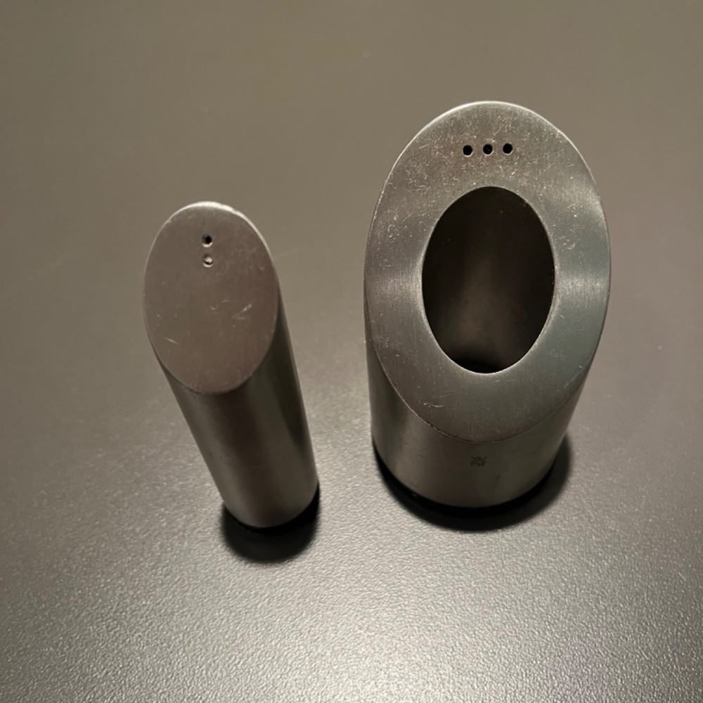 WMF Stainless Steel Salt + Pepper Shaker